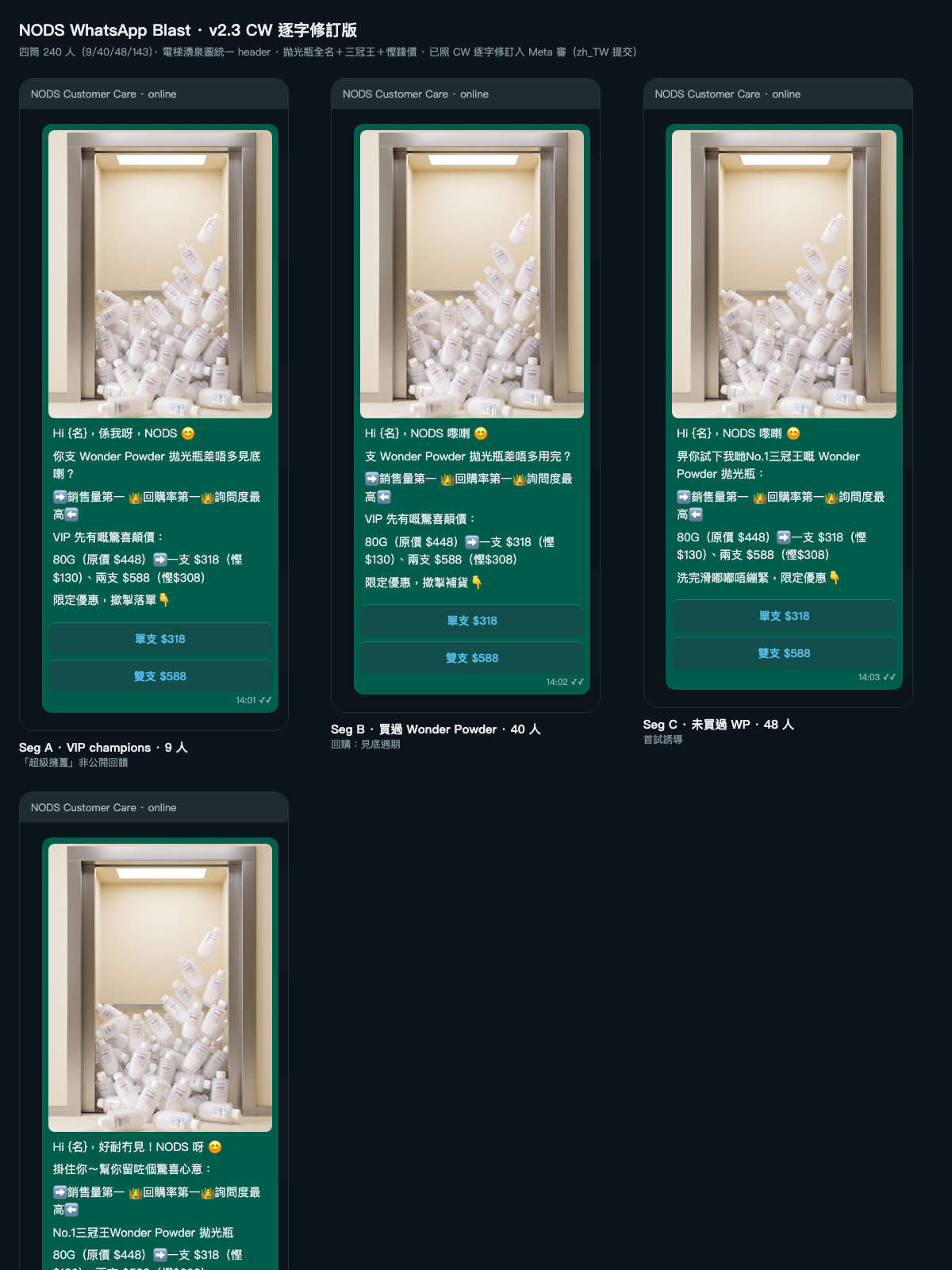 WA 廣播 · 三分眾一頁睇晒